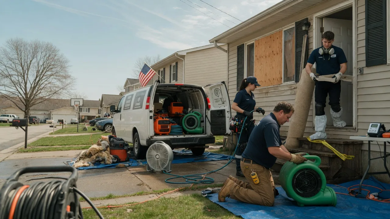Water Damage Restoration in Sweet Home, TX near me